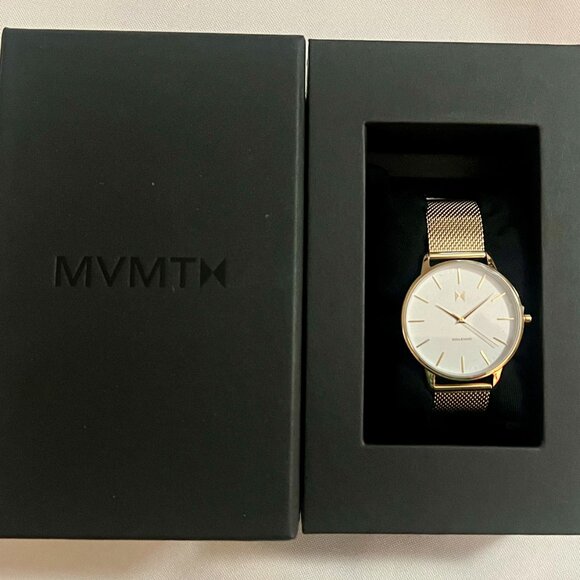 MVMT Boulevard Century Gold38MM Women's Watch NWT